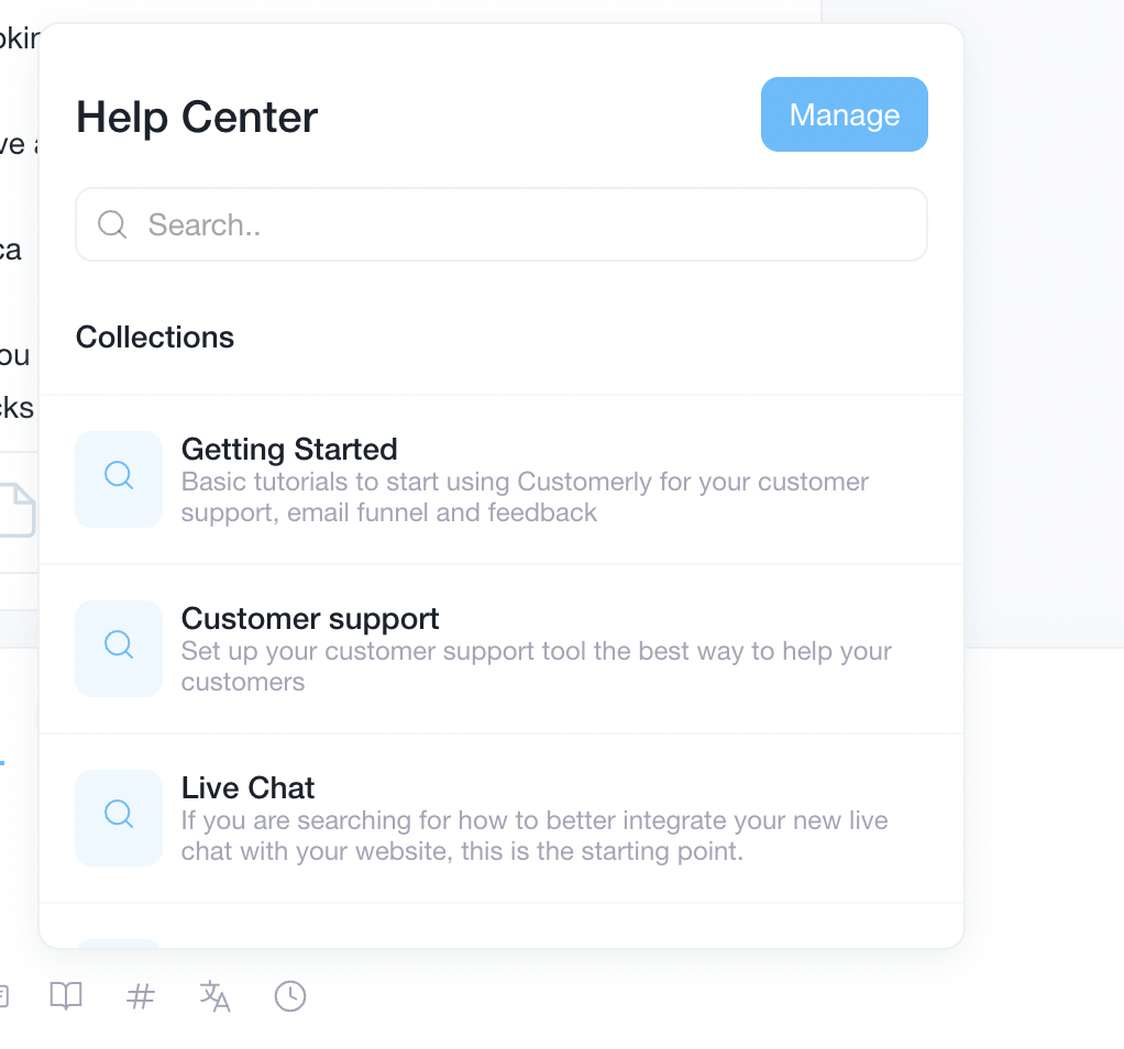 add help center article
