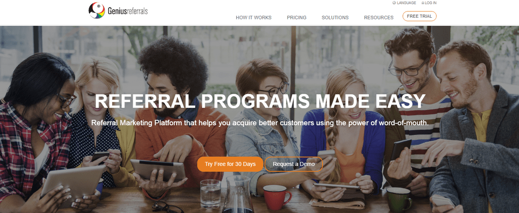Referral marketing software for SaaS