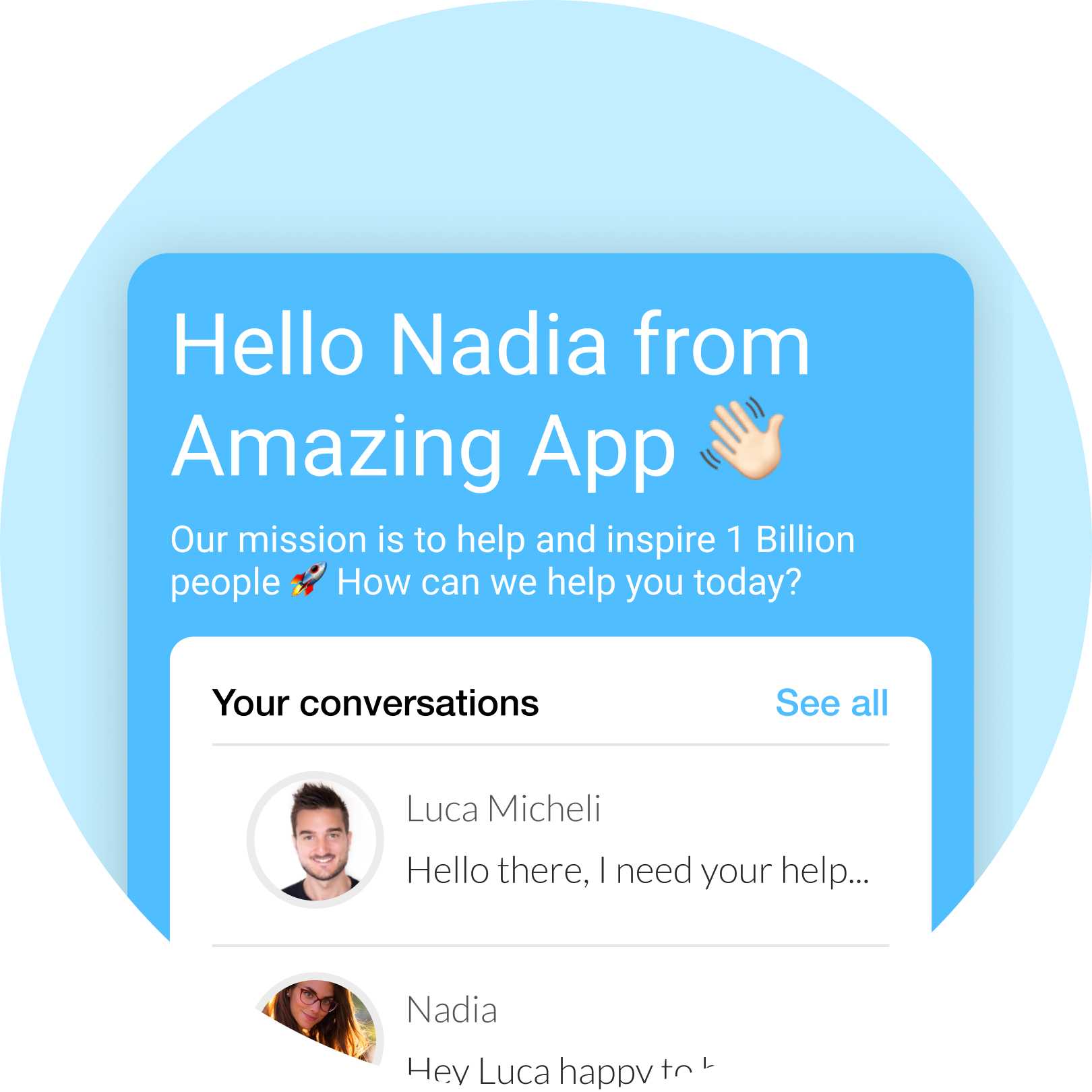 Your live chat will recognize your users automagically