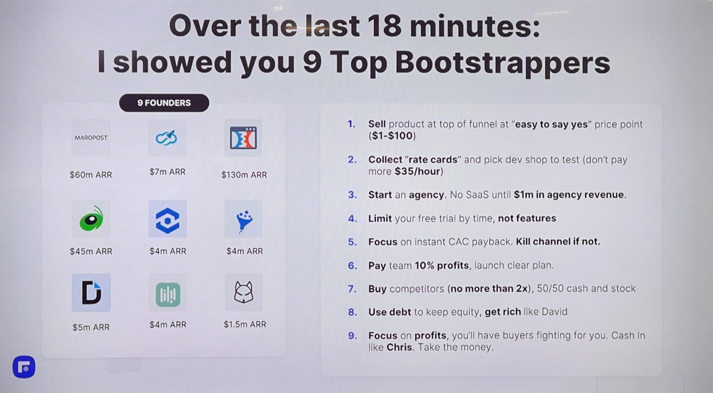 top bootstrappers