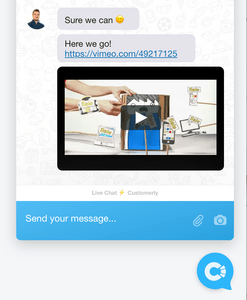 Live Chat Video Preview Player Youtube Vimeo
