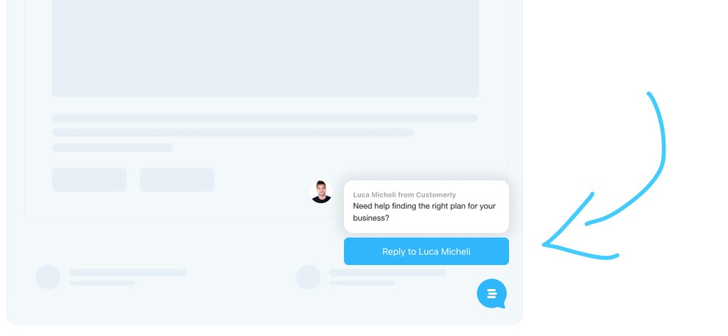 chat trigger to recover pricing page abandons