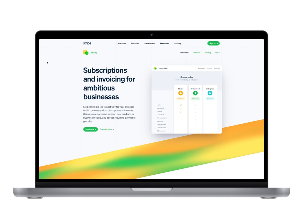 Subscription Software for SaaS Stripe