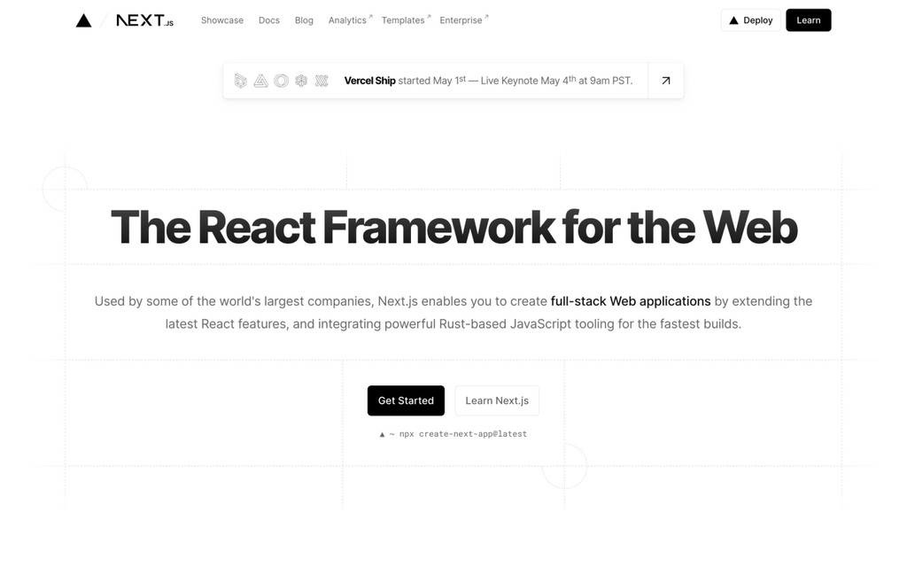 React Library: NextJS